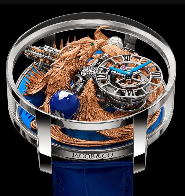 Review Jacob & Co ASTRONOMIA ART PHOENIX AT112.30.AA.UA.A Replica watch - Click Image to Close